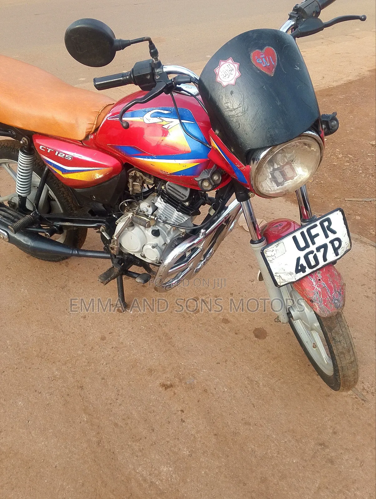 Bajaj Boxer 125 2023 Red
