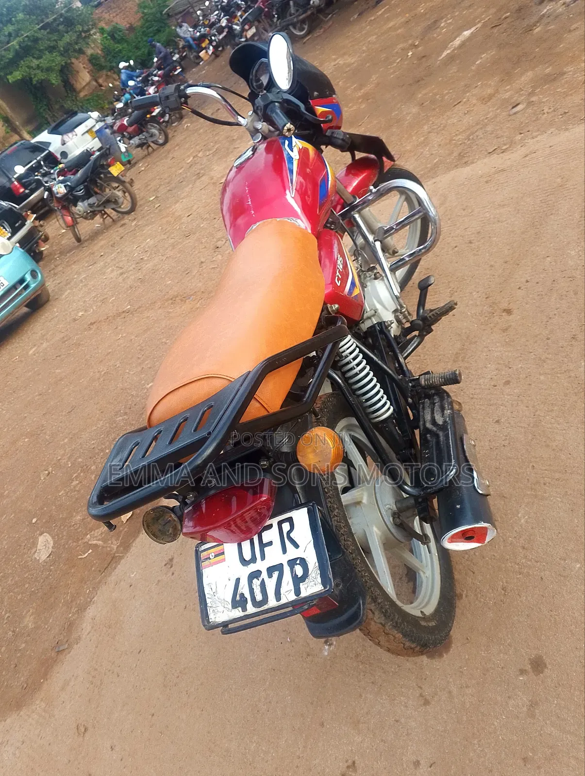 Bajaj Boxer 125 2023 Red
