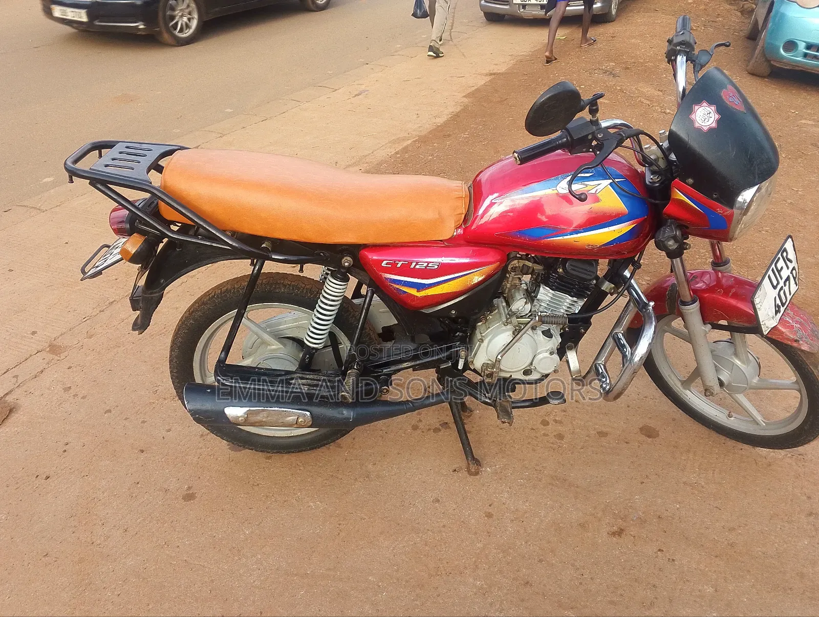 Bajaj Boxer 125 2023 Red