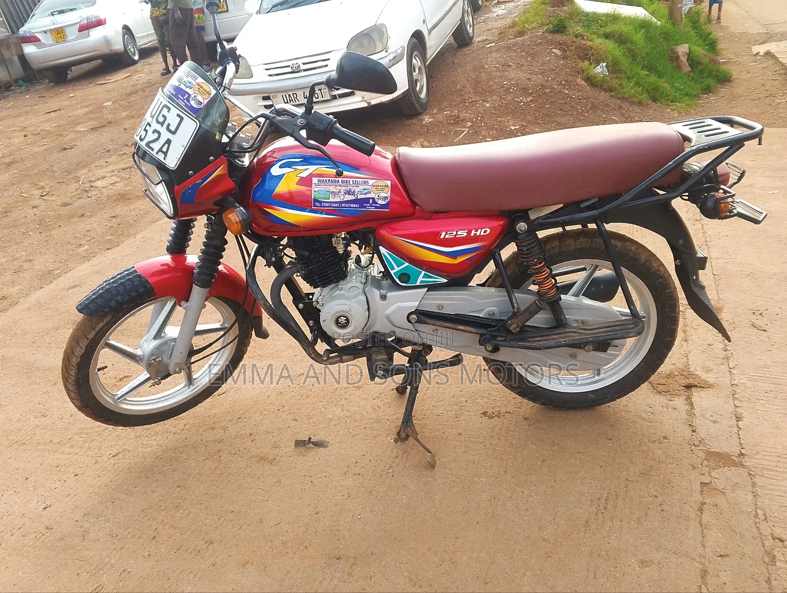 Bajaj Boxer 125 2025 Red