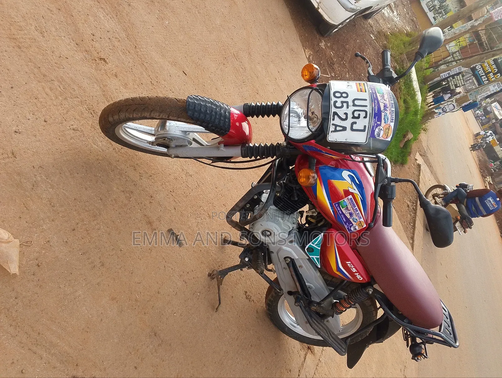 Bajaj Boxer 125 2025 Red
