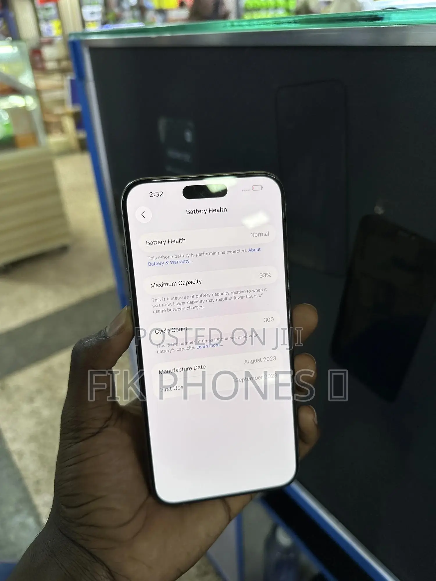 Apple iPhone 15 Pro Max 256 GB Silver