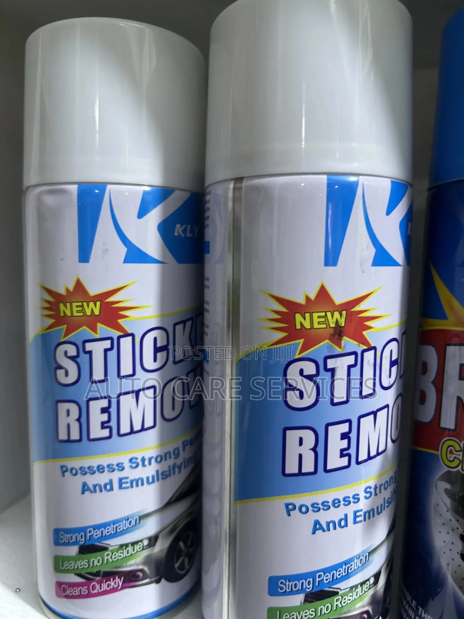 Body Sticker Removal