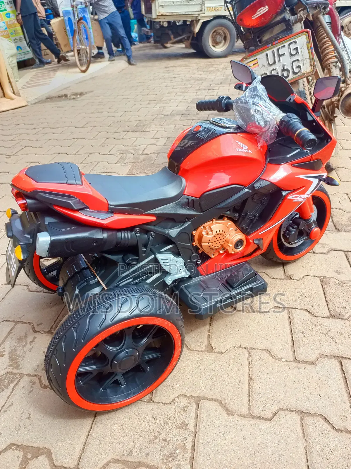 Spoko Sp-518 Battery-Operated Ride-on Motorcycle