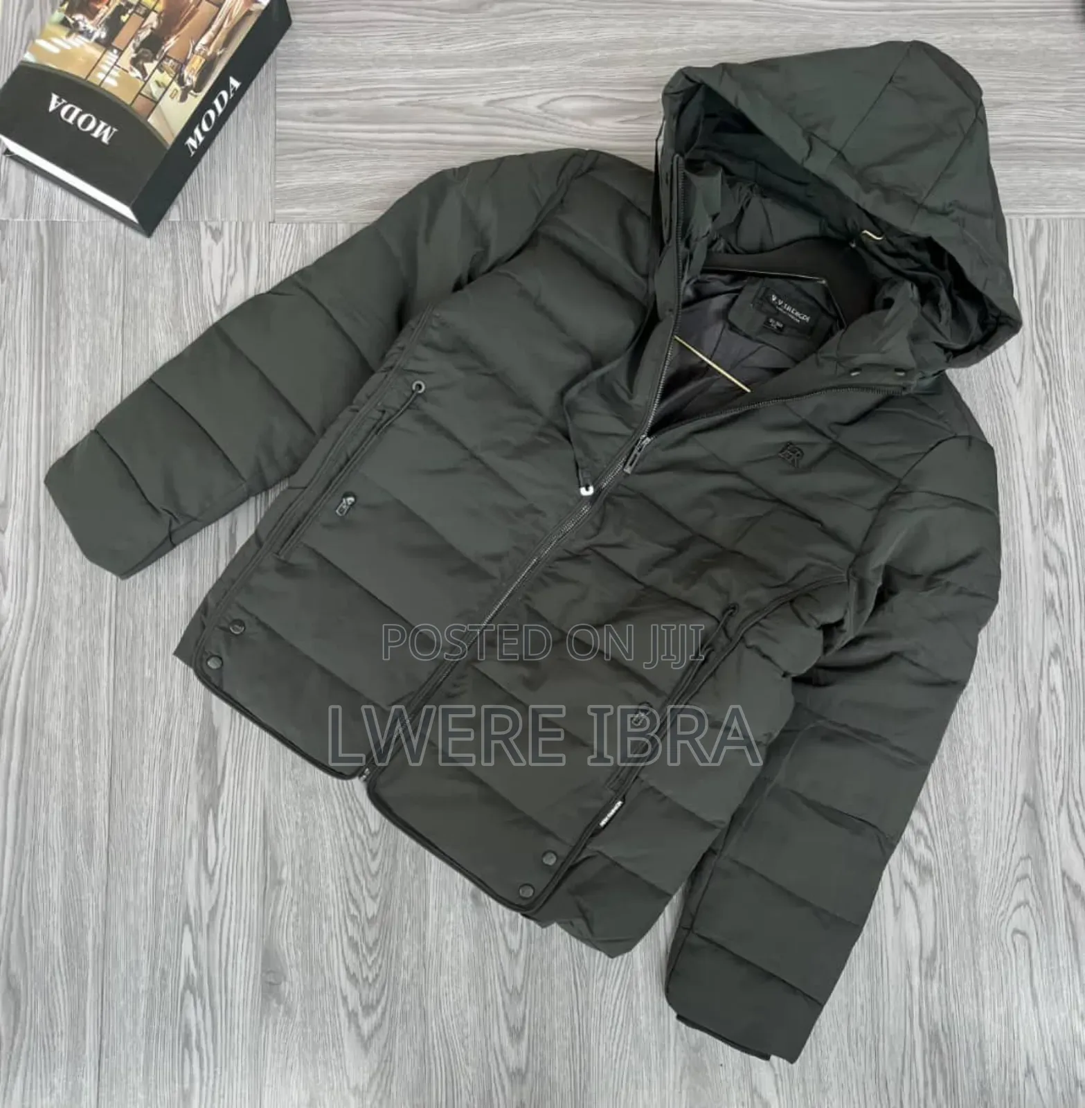 Unisex Green Winter Jackets