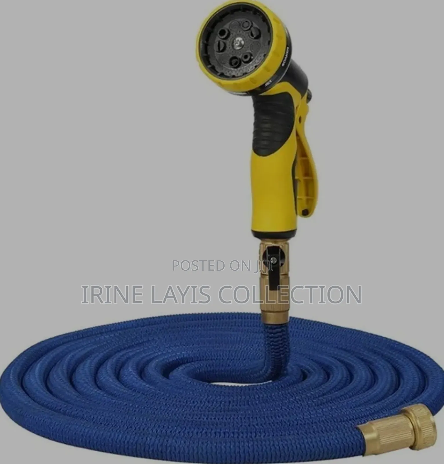 50m High-Pressure Washing Water Gun Set With a Garden Hose.