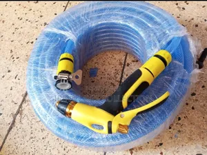 50m High-Pressure Washing Water Gun Set With a Garden Hose.