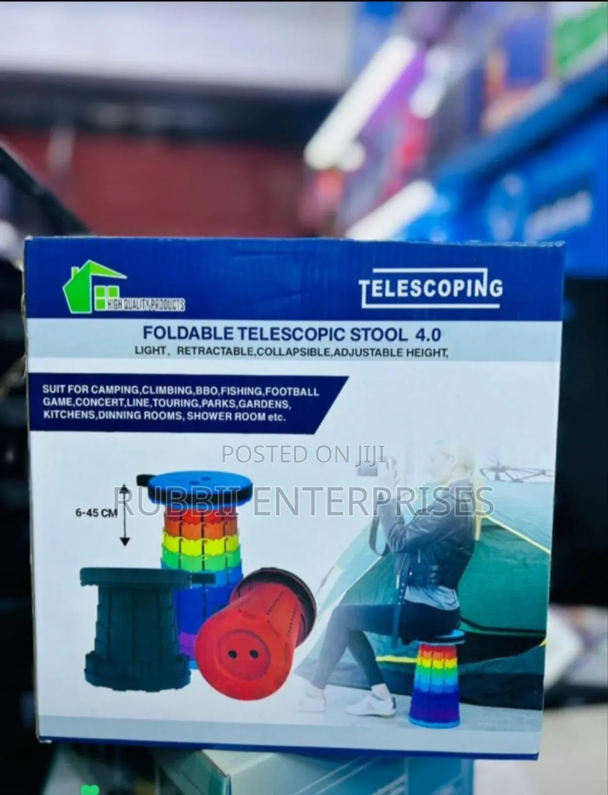 Foldable Telescopic Stool 4.0