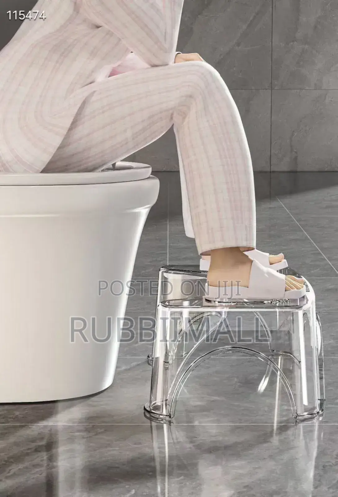 Acrylic Toilet Foot Stool