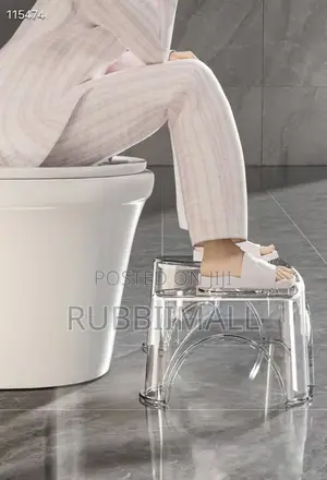 Acrylic Toilet Foot Stool
