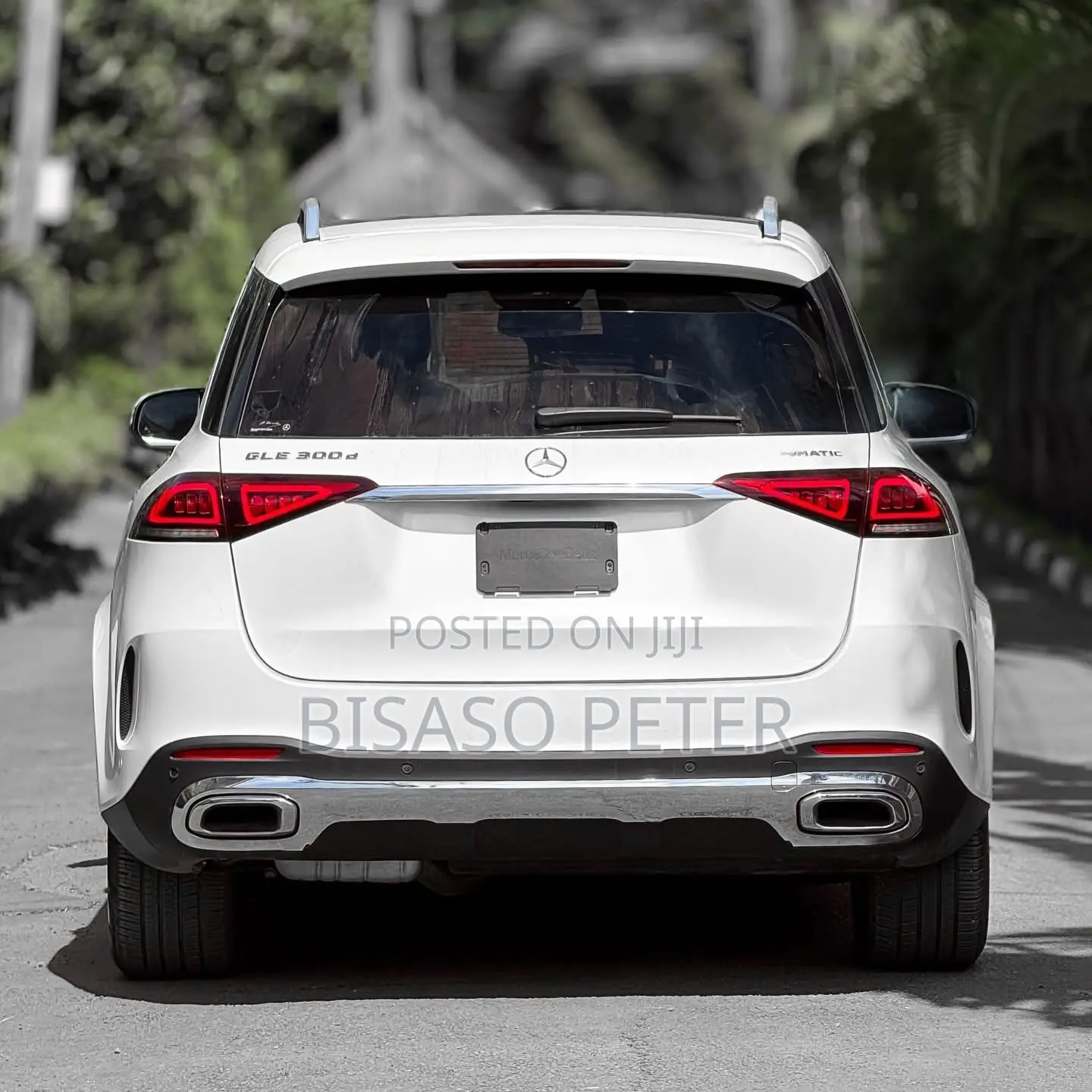 Mercedes-Benz GLE-Class GLE 300d 4MATIC 2019 White