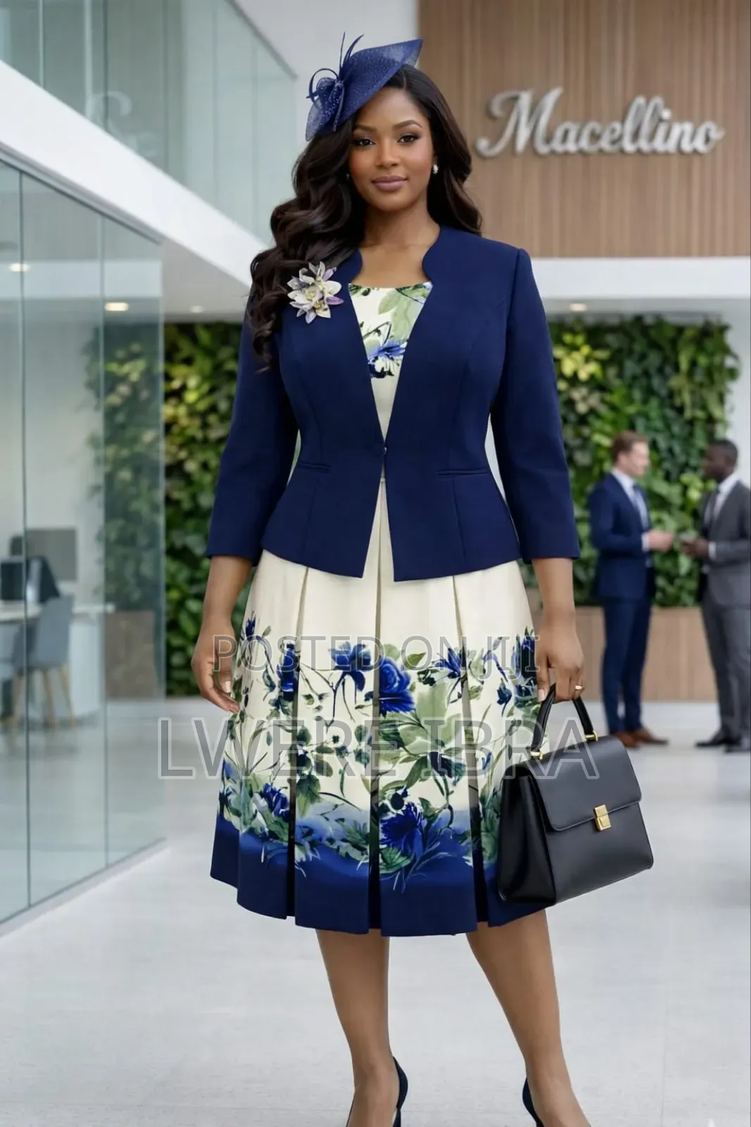 Turkey Navy Blue Suit Dresses