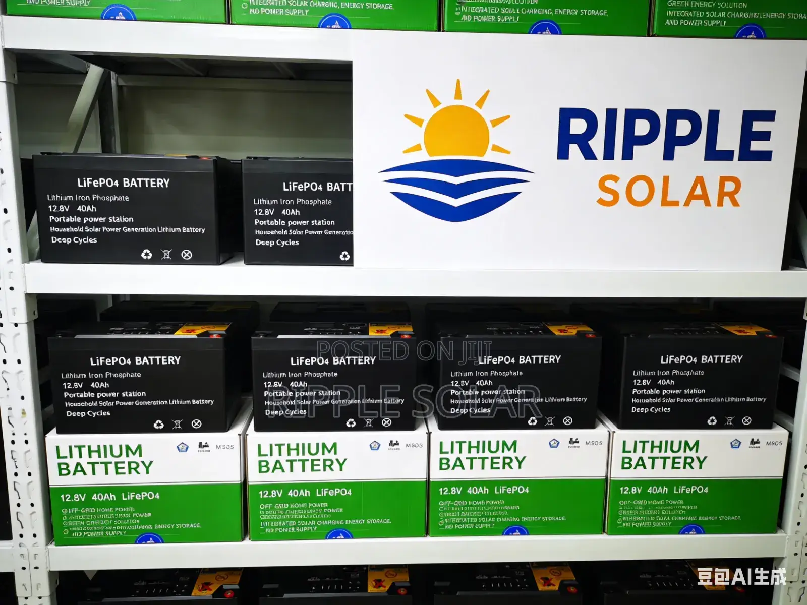 12.8v 40ah Lifepo4 Lithium Solar Battery Long Life Kampala