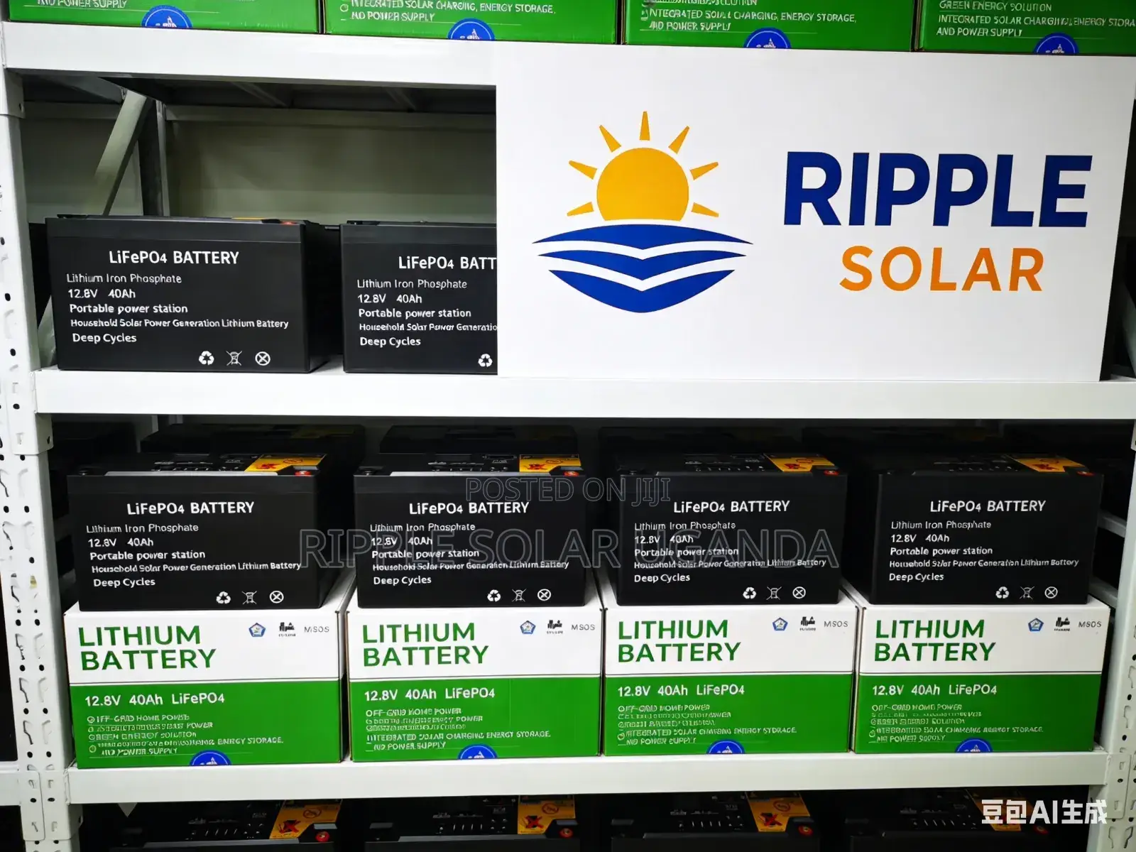 12.8v 40ah Lifepo4 Lithium Solar Battery Long Life Kampala