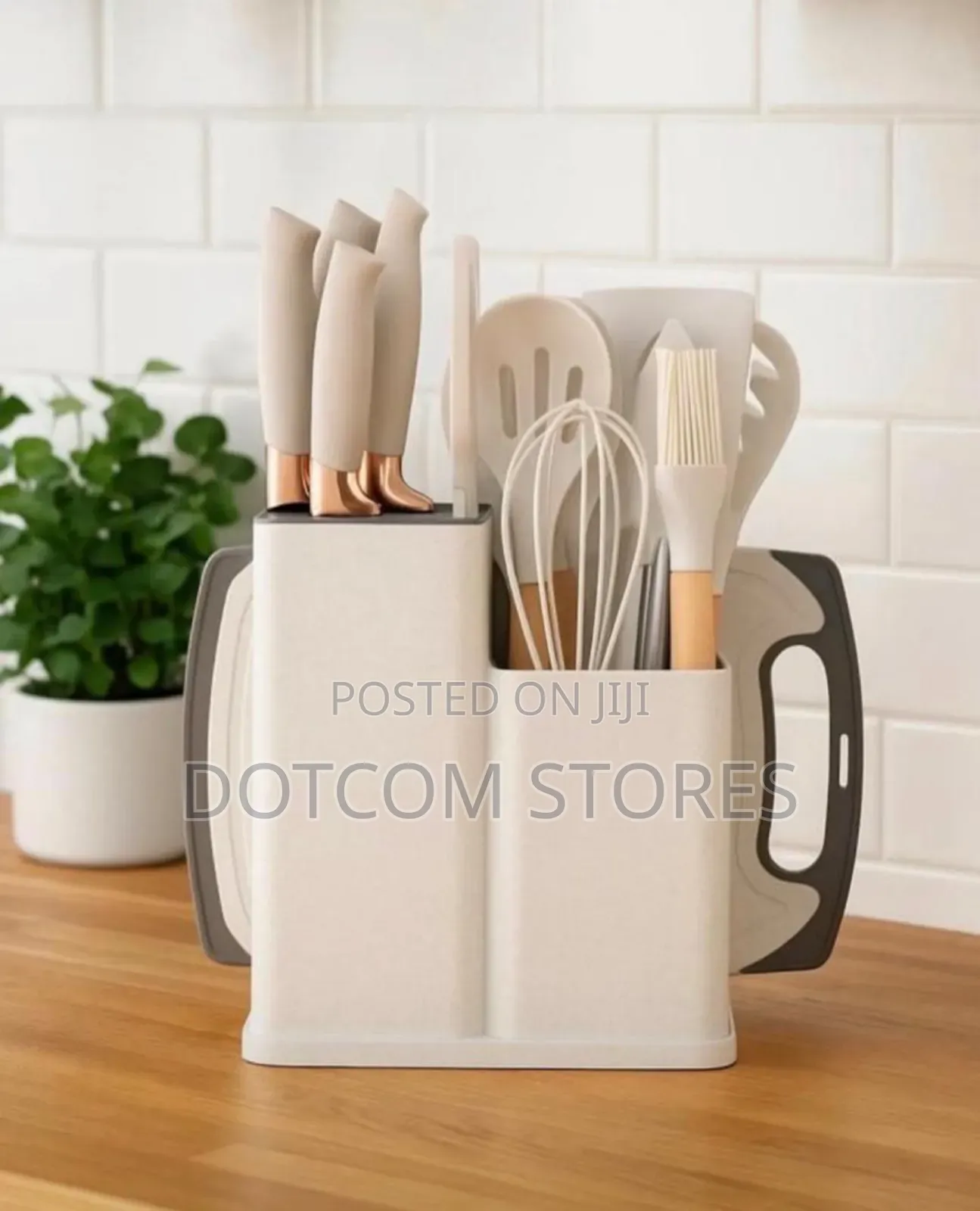 19-Piece Kitchen Utensil and Knife Set