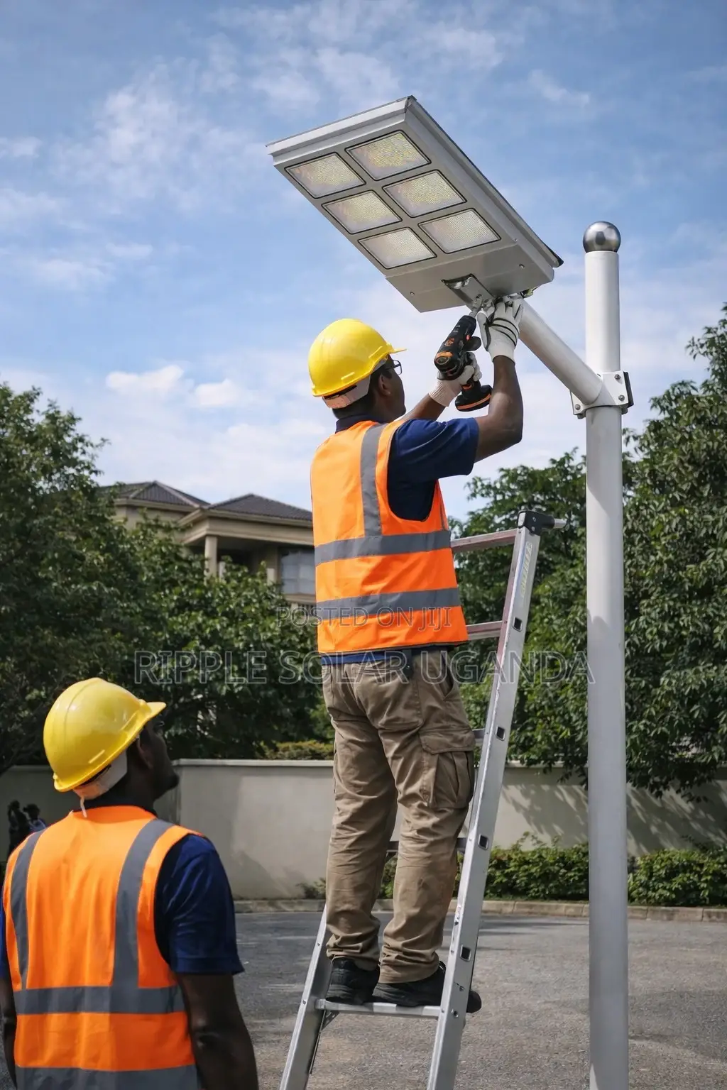 1000w Solar Street Light Lithium Battery Outdoor Security Lamp