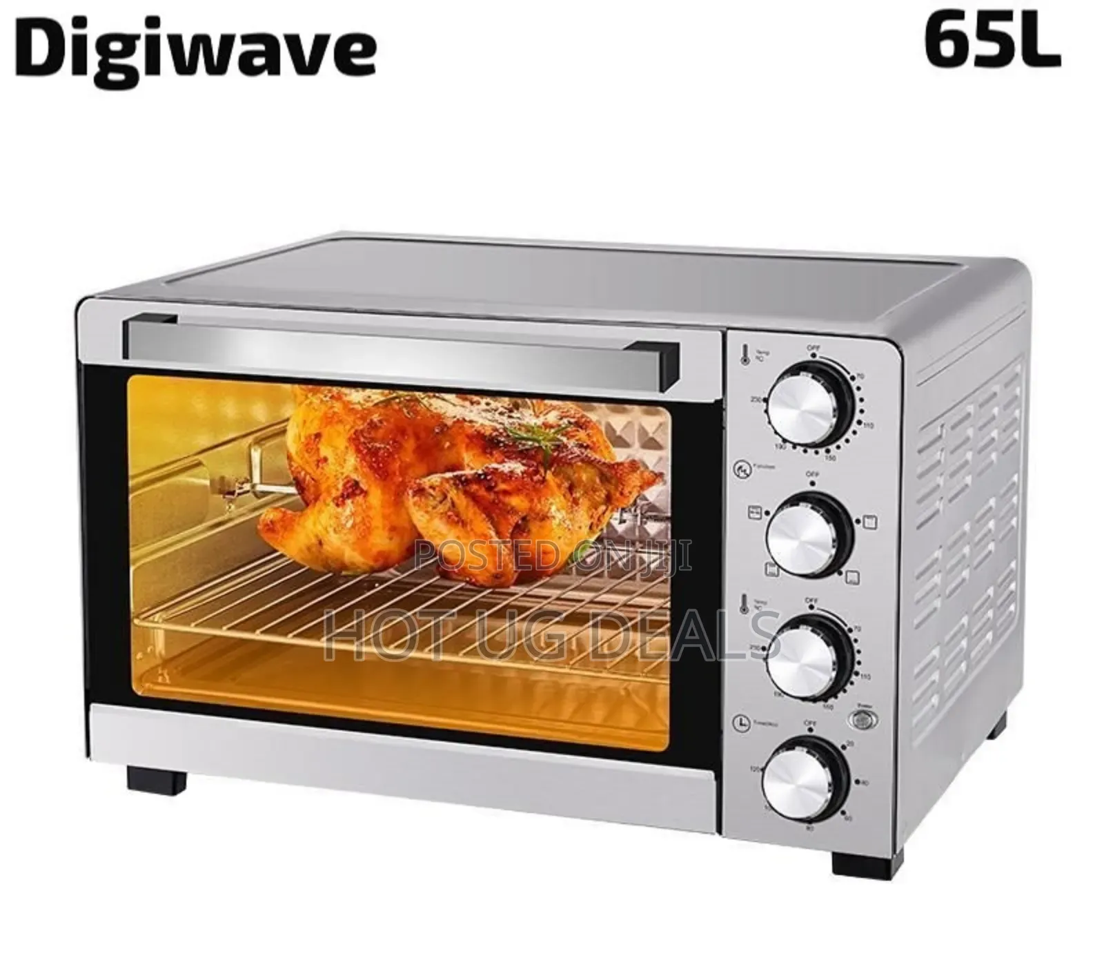 Digiwave 65l Electric Oven With Rotisserie Otg (Oven/Toaster/Grill)