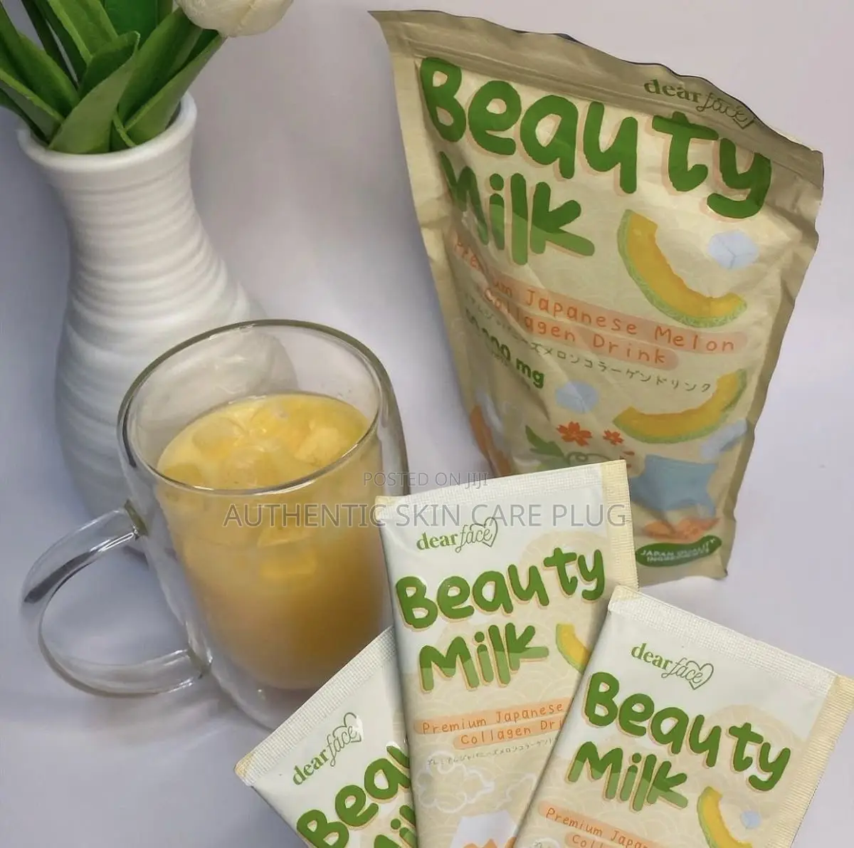 Dear Face Beauty Milk Premium Japanese Melon Collagen