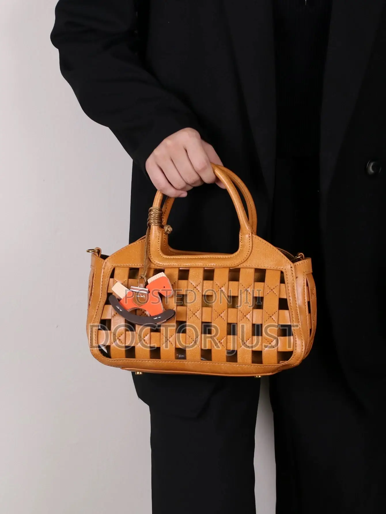 Woven Hollow Out Bag