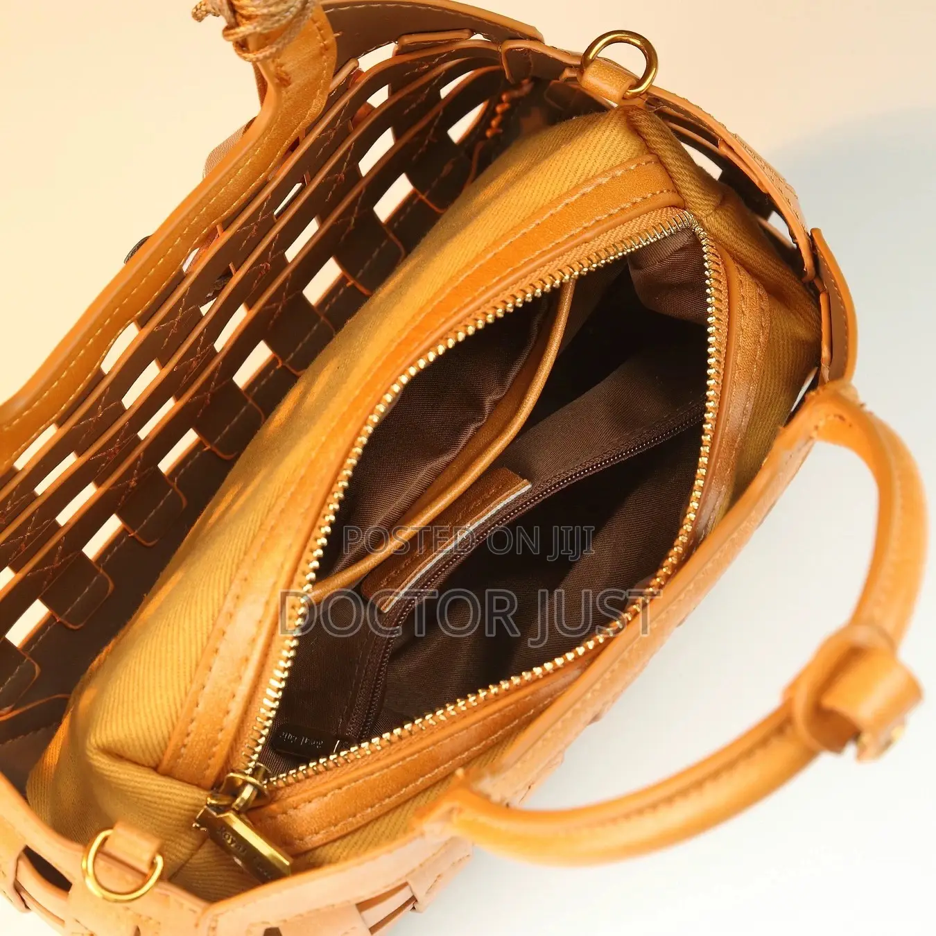 Woven Hollow Out Bag