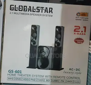 Global Star 2.1 Channel Multimedia Speaker System Gs-601