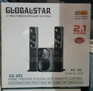 Global Star 2.1 Channel Multimedia Speaker System Gs-601