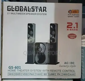 Global Star 2.1 Channel Multimedia Speaker System Gs-601