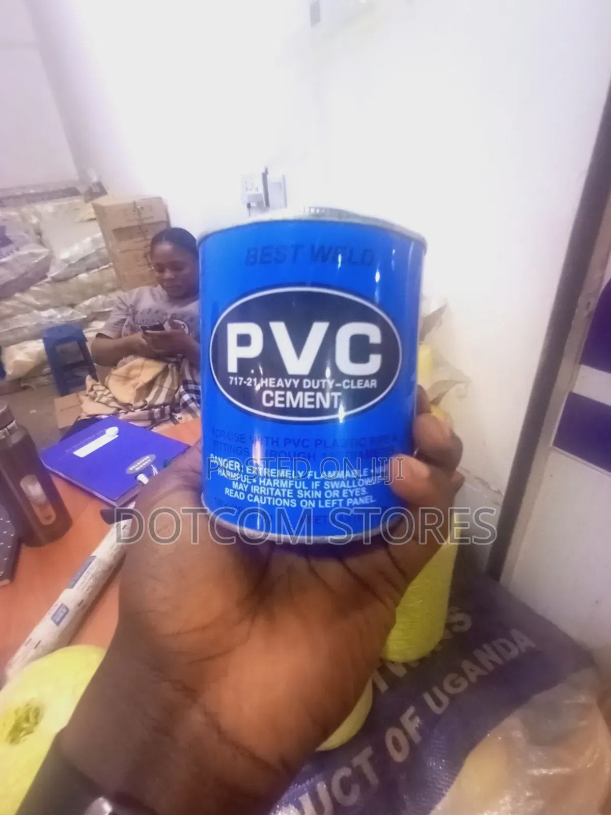 250g Sheng Best Weld PVC 717-21 Heavy Duty Clear Cement,