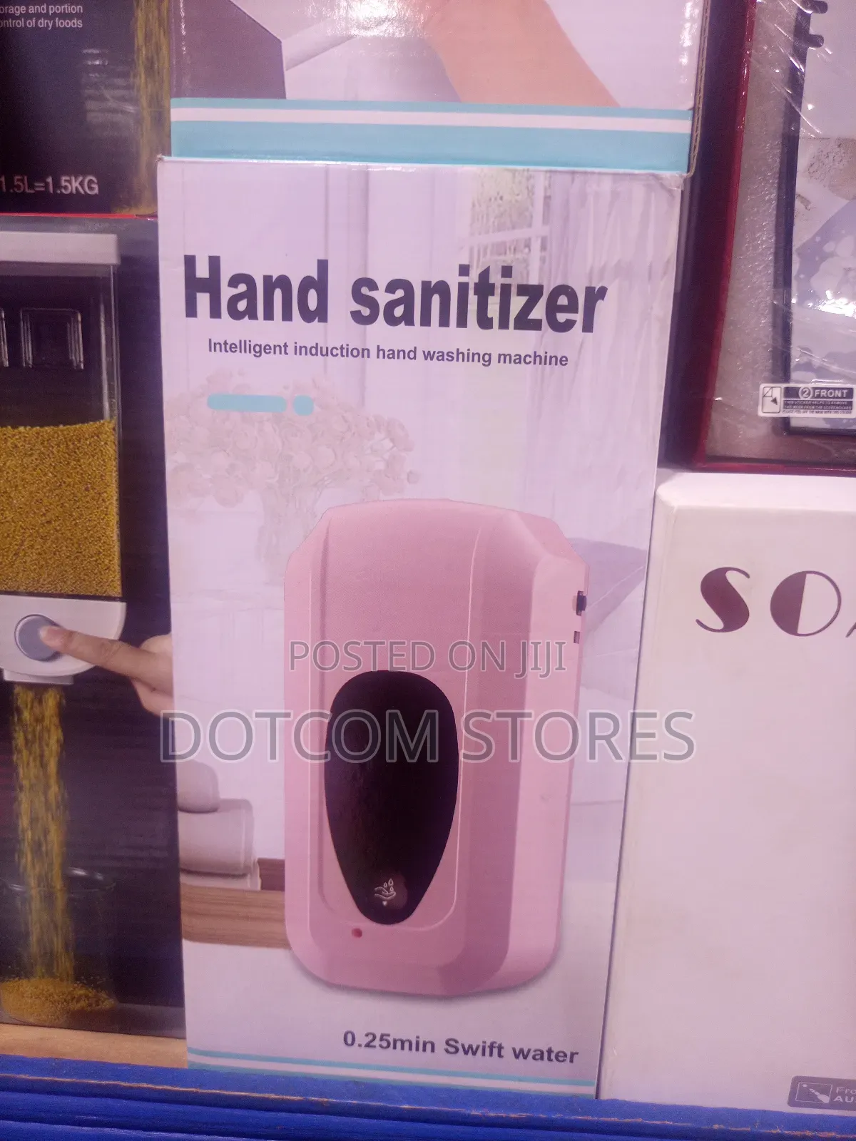 Hand Sanitizer Dispenser.