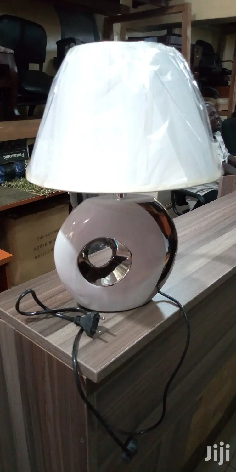 Brand New Silver Table Lamp