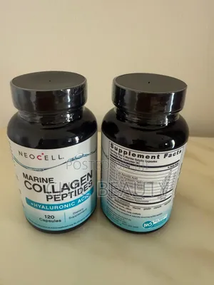 Neocell Marine Collagen Peptides, Hyaluronic Acid 120 Capsules