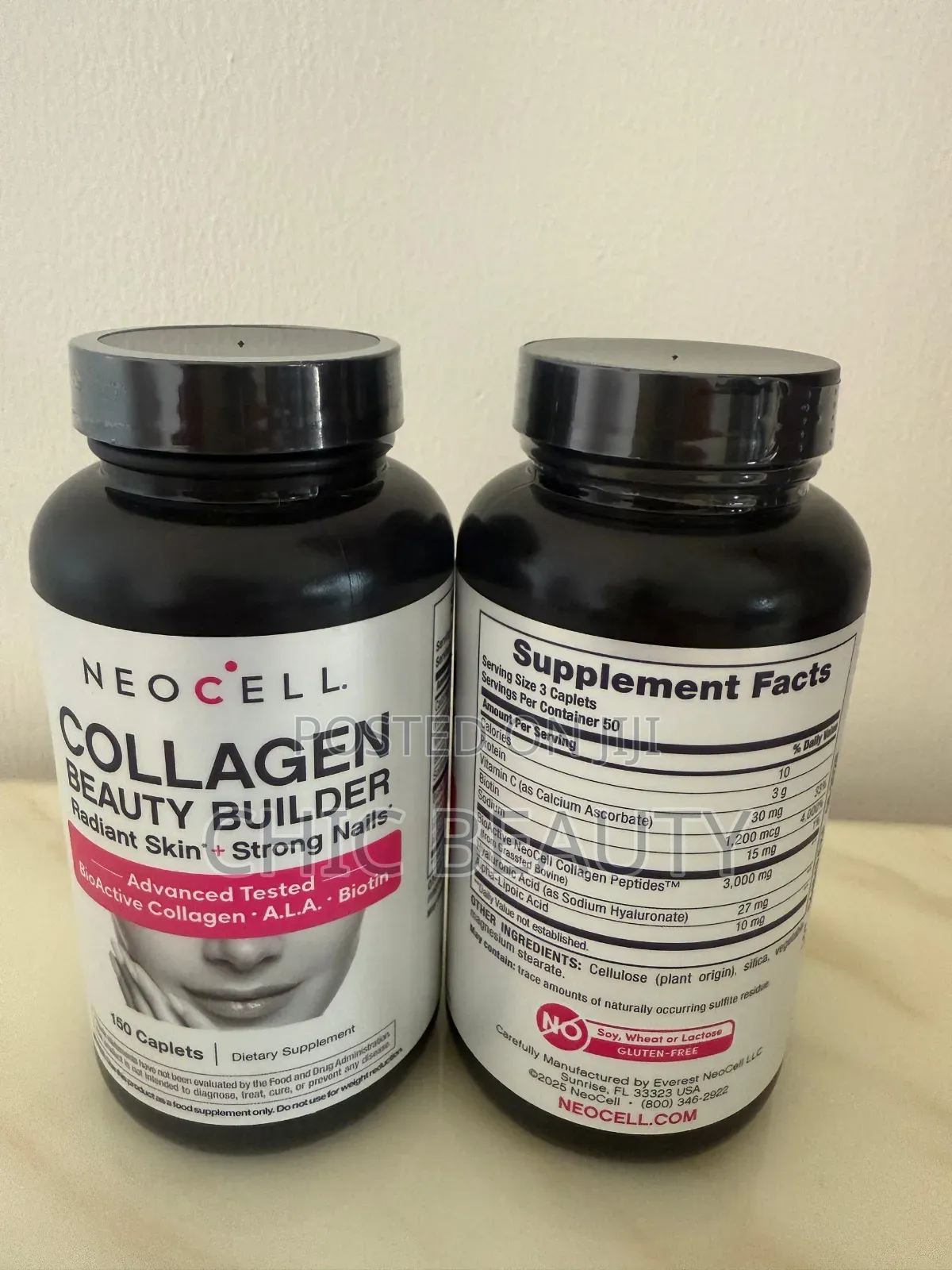 Neocell Collagen, Biotin, Beauty Builder Skin, Hair, Nails 150 Capsule