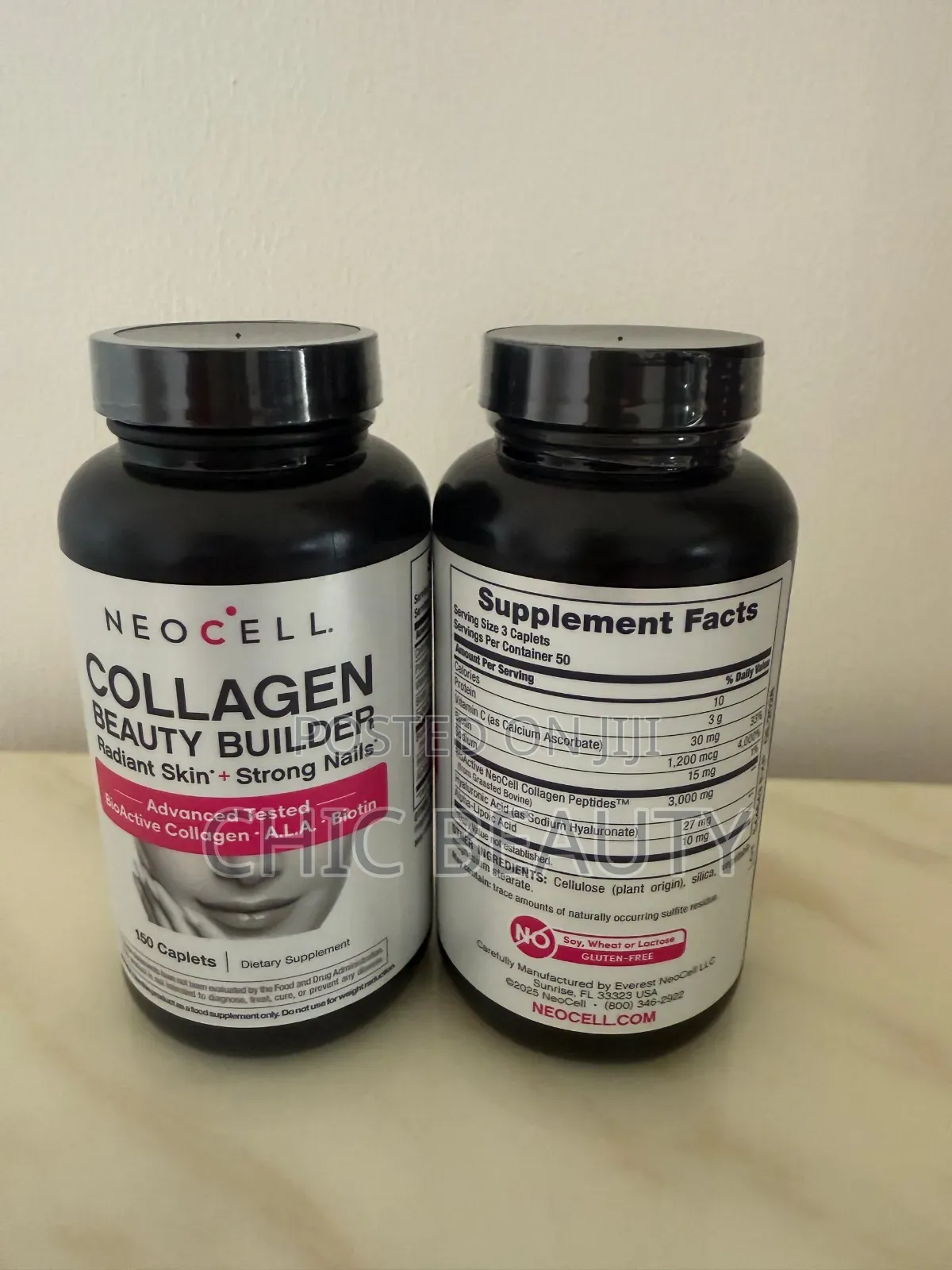 Neocell Collagen, Biotin, Beauty Builder Skin, Hair, Nails 150 Capsule