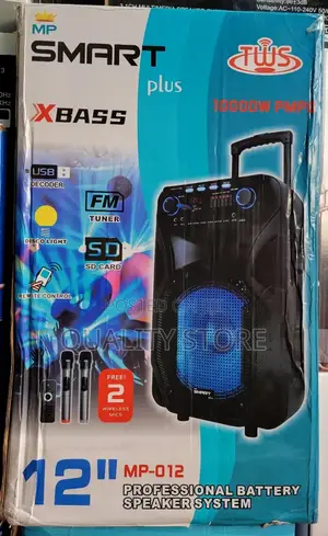 Smart Plus 12 "Proffessional Battery Speaker System Mp-012