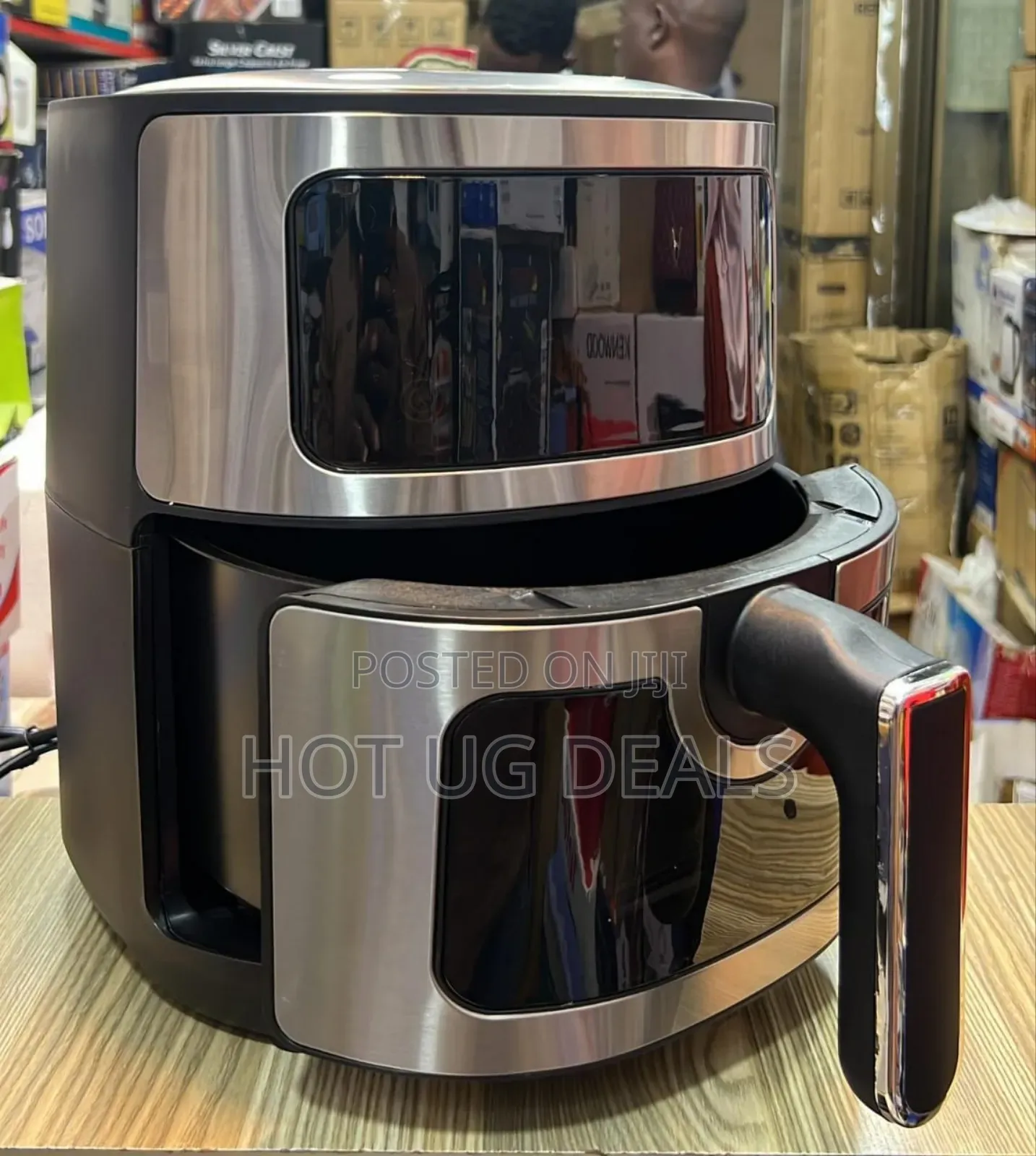 Silver Crest 8l Air Fryer Oil-free Cooking.