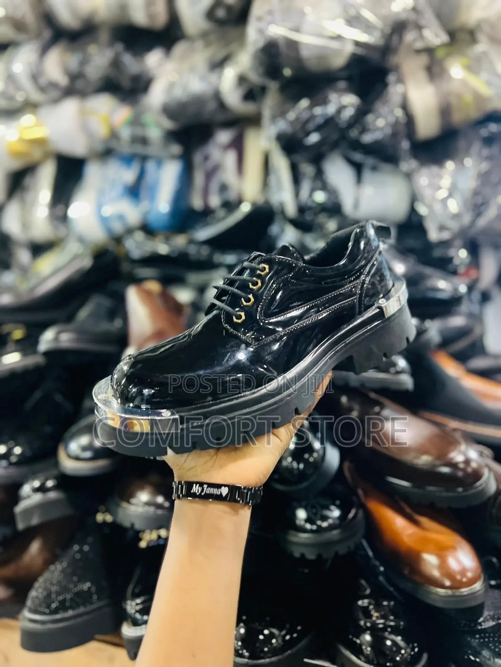 Shinny Black Shoes
