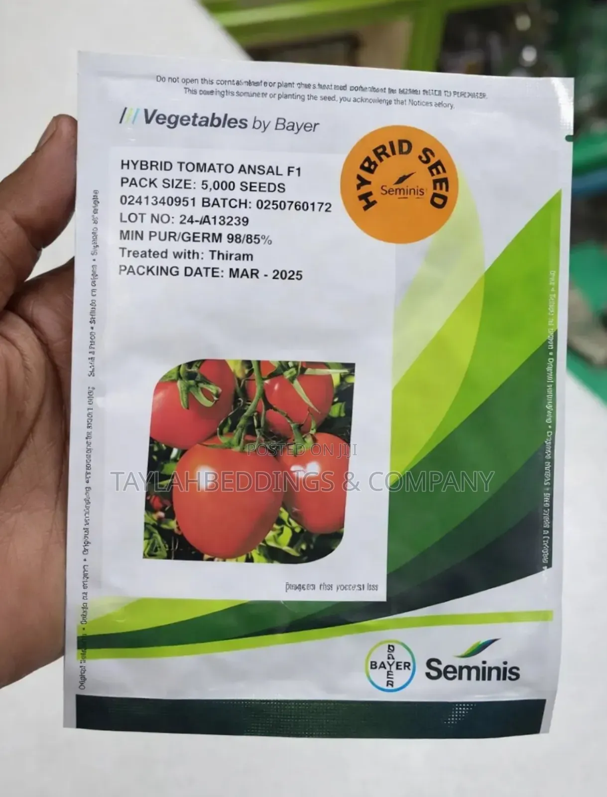 Ea Hybrid Tomato Ansal F1 Seeds 5000 Seeds