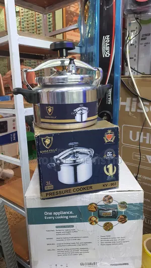 3 Litrs Kaisha Villa Aluminium 18cm Pressure Cooker Charcoal