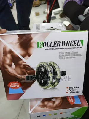 Dual-Wheel Ab Roller.