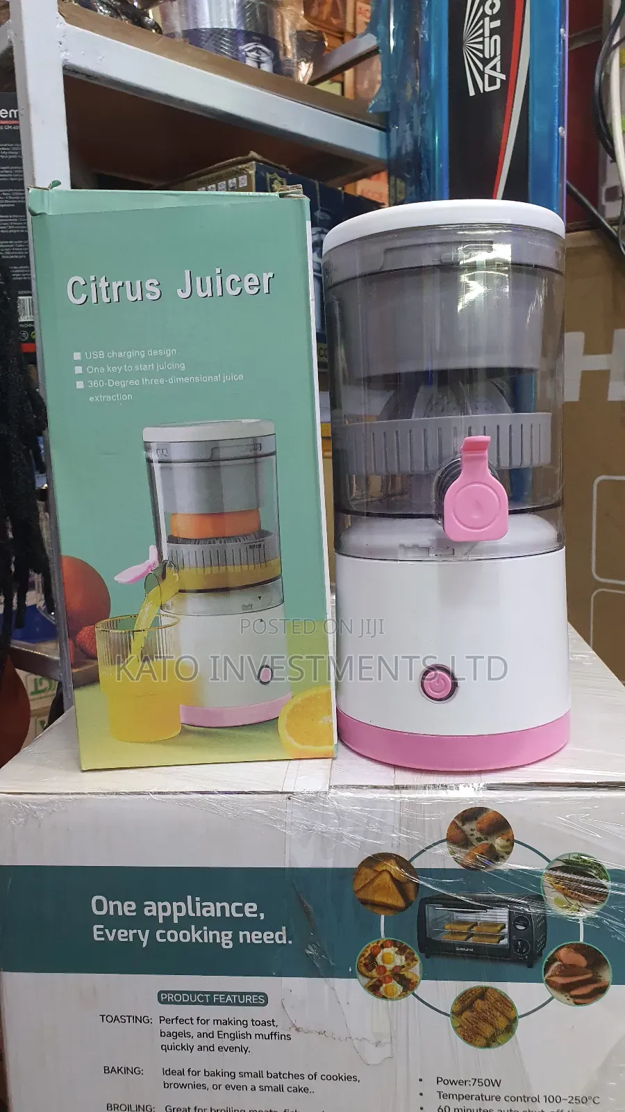 Citrus Juicer Usb Charging