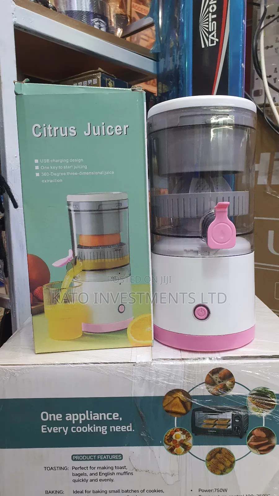 Citrus Juicer Usb Charging