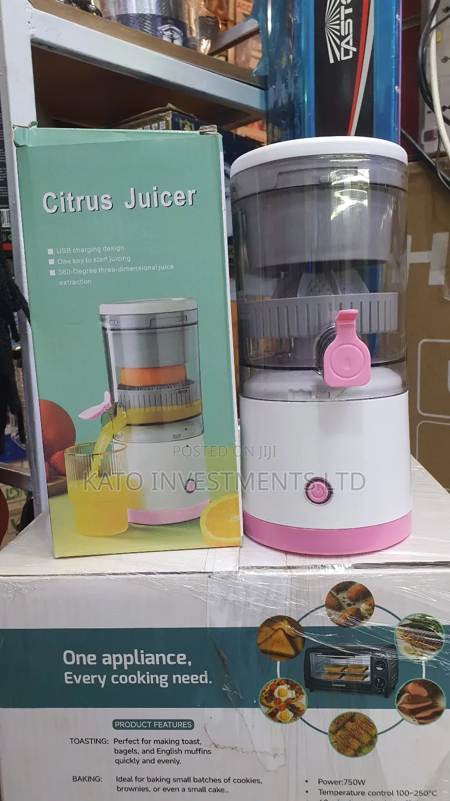 Citrus Juicer Usb Charging