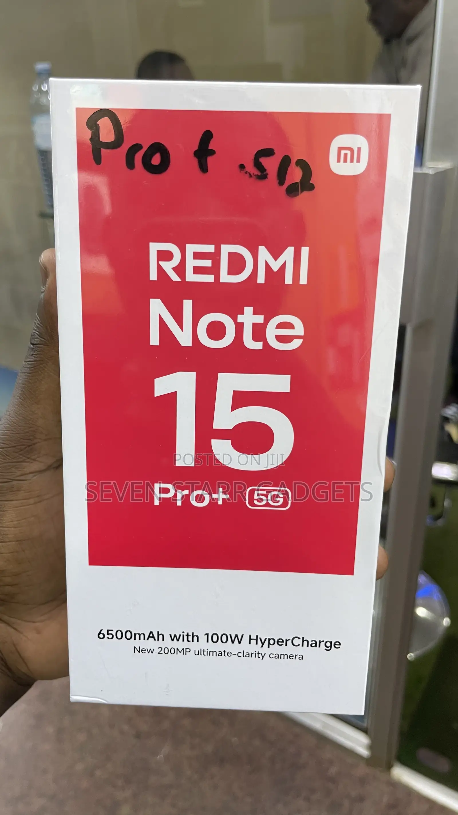 New Xiaomi Redmi Note 15 Pro+ 512 GB Black