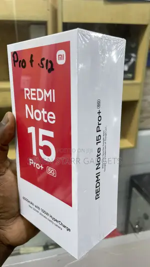 New Xiaomi Redmi Note 15 Pro+ 512 GB Black