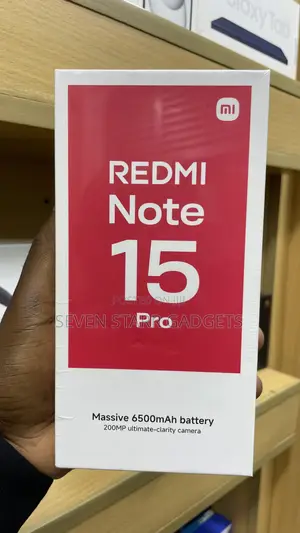 New Xiaomi Redmi Note 15 Pro 256 GB Black