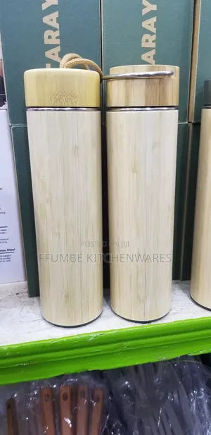 Wooden Travel Bottle Flask
