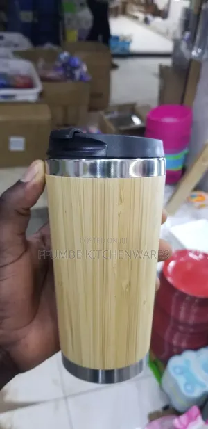 Wooden Travel Coffee Mug