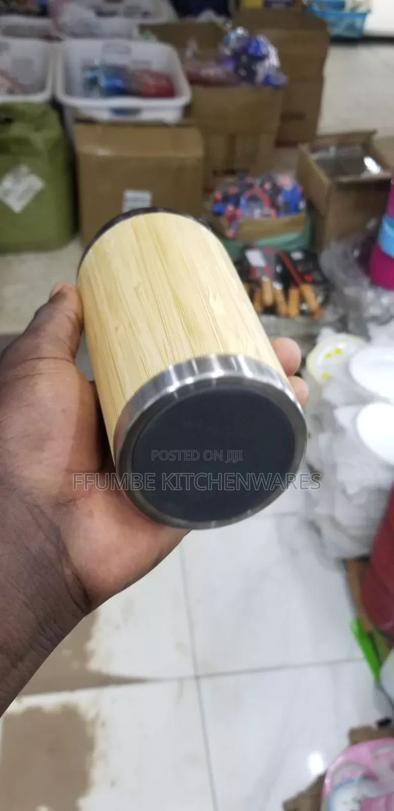 Wooden Travel Coffee Mug