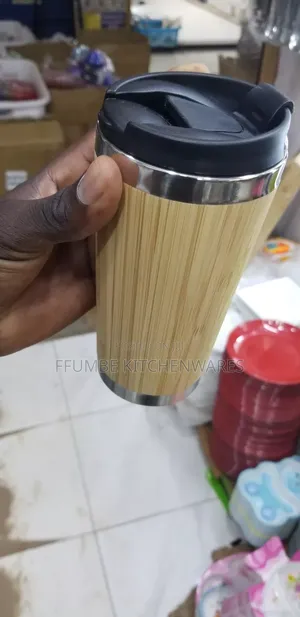 Wooden Travel Coffee Mug