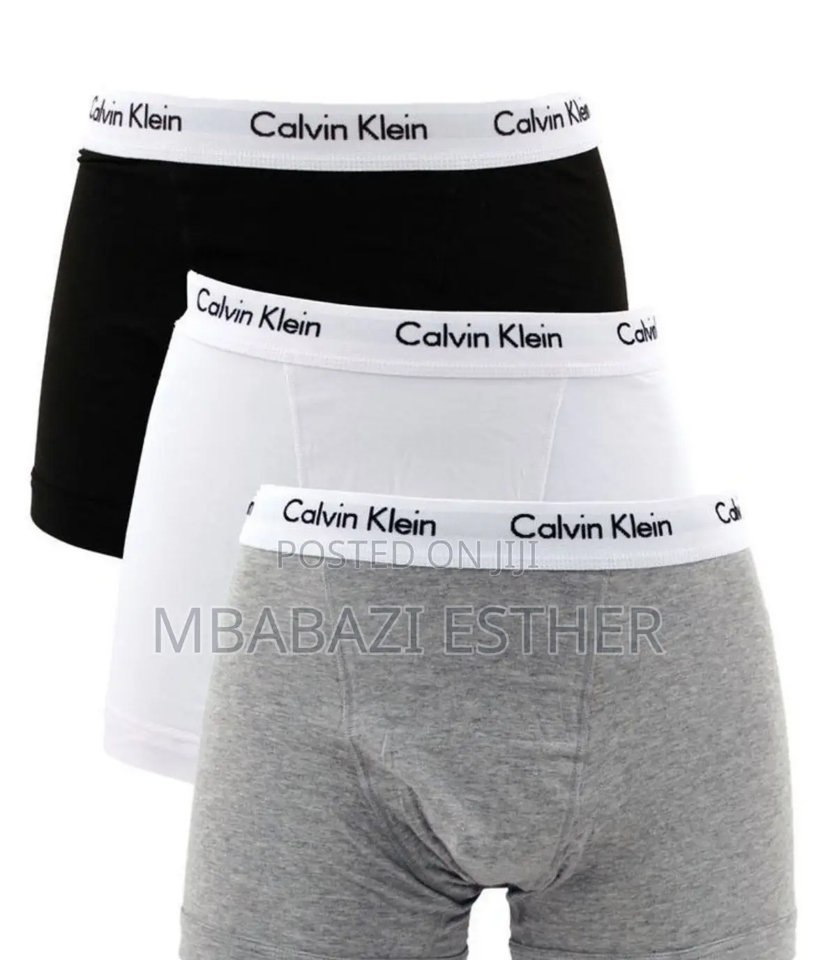 Men Label 3piece Cotton Boxers